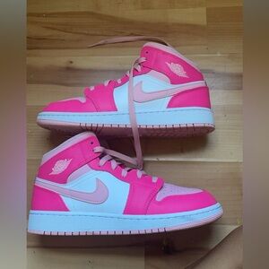 Pink air Jordan’s